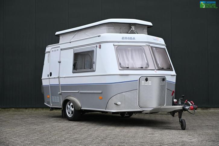 Eriba Touring Puck L 225 GT Lichtgewicht|Voortent|Lengtebed, Caravans en Kamperen, Caravans, Bedrijf, tot en met 2, 500 - 750 kg