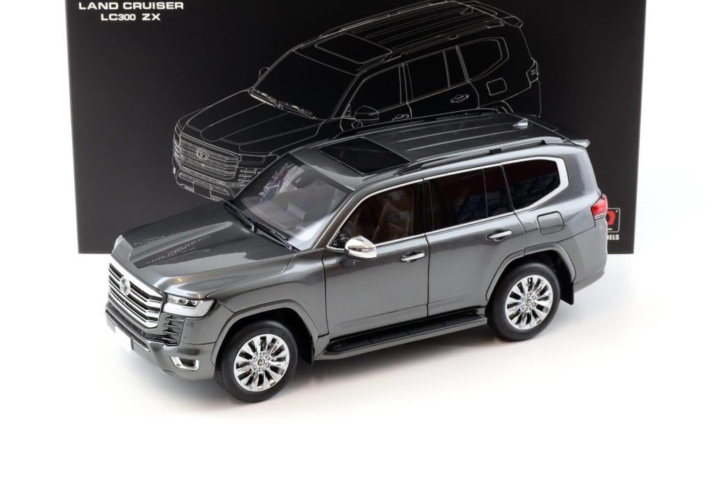 1:18 Toyota Landcruiser LC300 ZX - Grijs metallic AANBIEDING, Overige merken, Auto, ., Nieuw