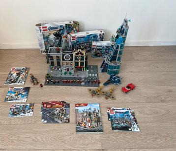 LEGO Marvel Stad (Combi) MOC - Battle of New York beschikbaar voor biedingen