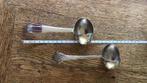 Gero Zilmeta theezeef lepels 2 x, Antiek en Kunst, Antiek | Bestek, Ophalen of Verzenden