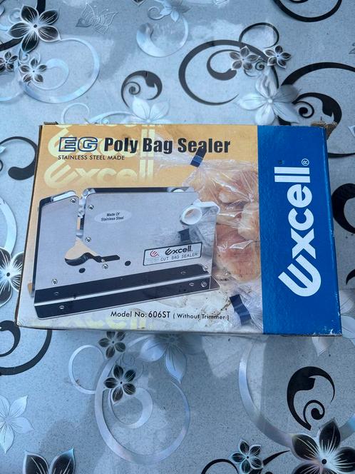 Excell EG Poly Bag Sealer 606ST - Zakken Sluitmachine, Huis en Inrichting, Keuken | Keukenbenodigdheden, Ophalen