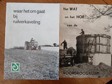 2 Oude agrarische brochures beschikbaar voor biedingen