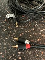 3.5 mm jack to tulp ongeveer 10 meter, Verzenden, Zo goed als nieuw