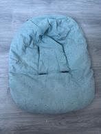 Stokke tripp trapp hoes voor de newbornset blauw, Kinderen en Baby's, Kinderstoelen, Ophalen of Verzenden, Zo goed als nieuw, Meegroeistoel