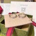 Gucci Ring met GG-Logo & Strass Dames, Verzenden, Nieuw, 17 tot 18, Met edelsteen