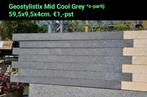 Geostylistix Mid cool grey gevelsteen stapelblok s-partij, Blok, Nieuw, Ophalen of Verzenden, Minder dan 25 cm