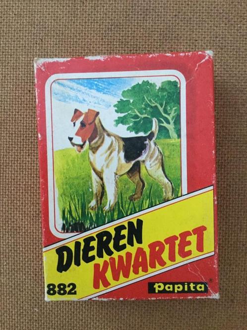 Dierenkwartet – Papita nr. 882 - 1965. Hond., Verzamelen, Retro, Huis en Inrichting, Ophalen of Verzenden