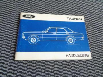 Ford Taunus TC1 - Handleiding Instructieboek NL - Origineel beschikbaar voor biedingen
