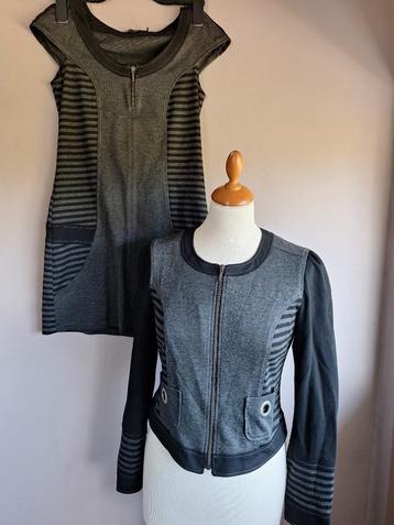 Nieuwe 2-delige set, jurk en jasje van Dreamstar, maat S/36 beschikbaar voor biedingen