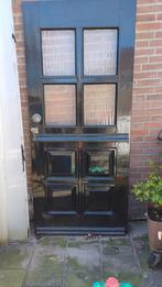 hardhouten buitendeur, Ophalen, Gebruikt, 80 tot 100 cm, Buitendeur