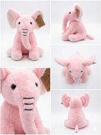 Schattige zachte roze olifant knuffel.Nieuw.Musthaves, Ophalen of Verzenden, Nieuw, Olifant
