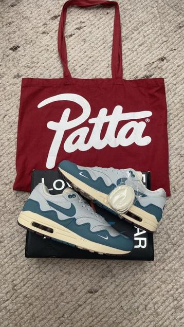 Patta x Nike Air Max 1 Noise Aqua – Maat 43 beschikbaar voor biedingen