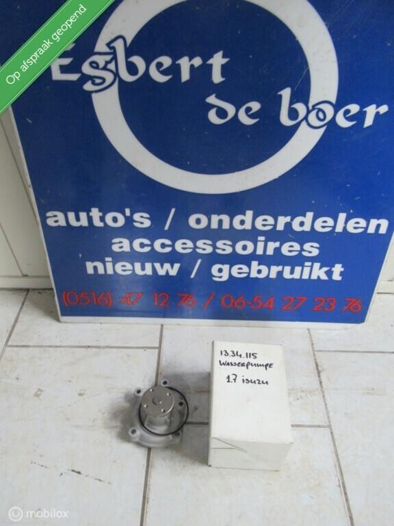 Waterpomp Isuzu 1,7 nieuw, Auto-onderdelen, Motor en Toebehoren, Nieuw, Ophalen of Verzenden