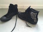 Converse All Star schoenen hoog maat 38 sneakers studs, Verzenden, Zwart, Converse All Stars, Sneakers of Gympen