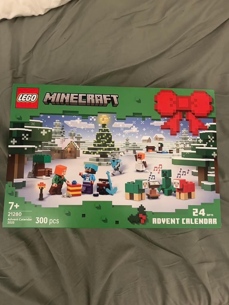 Lego Minecraft Advent Calendar 2025 21280, Ophalen of Verzenden, Zo goed als nieuw