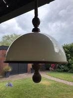 Vintage Steinhauer hanglamp met trekpendel, Ophalen of Verzenden, Gebruikt, Hout, Minder dan 50 cm