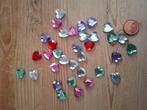 Glitter hartjes, Hobby en Vrije tijd, Kaarten | Zelf maken, Ophalen of Verzenden, Zo goed als nieuw, Overige thema's, Overige typen