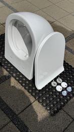 WC toilet pot wit + SOFT-close bril, Ophalen, Zo goed als nieuw, Steen, Toilet