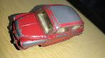 FIAT 600, DINKY TOYS FRANCE, kleur rood, NU 15 E!, Hobby en Vrije tijd, Modelauto's | 1:43, Ophalen of Verzenden, Gebruikt, Auto