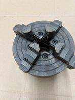 klauwplaat Bison onafhankelijke 4-klauw 200mm cil. + flens, Ophalen of Verzenden, Gebruikt, Onderdeel