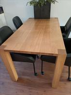 Eettafel, eiken, Ophalen, Gebruikt, 4 tot 6 stoelen