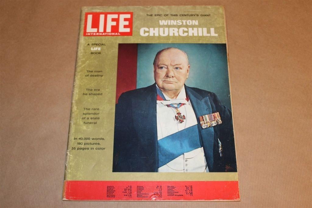 Life International - Special Winston Churchill - 1965, Boeken, Geschiedenis | Wereld, Ophalen of Verzenden, Zo goed als nieuw