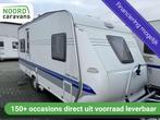 HOBBY PRESTIGE 495 UFE MOVER + AIRCO + LUIFEL +FIETSENDRAGER, Caravans en Kamperen, Hobby, Bedrijf, 6 tot 7 meter, Tot en met 4