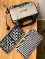 UltraCompact 3in1 wafel-, tosti-, sandwich maker, Witgoed en Apparatuur, Ophalen of Verzenden, Gebruikt