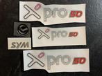 Stickerset Sym Xpro 5-delig 444199CH, Ophalen of Verzenden, 50cc-Scooterparts, Info@50cc-scooterparts.nl, Veen