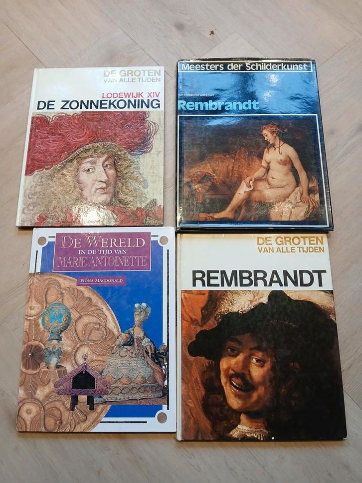 Boeken over Lodewijk XIV, Marie Antoinette & Rembrandt, Boeken, Kunst en Cultuur | Fotografie en Design, Gelezen, Fotografie algemeen