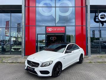 Mercedes-Benz C-klasse 450 AMG 4MATIC Panorama Burmester Mem beschikbaar voor biedingen