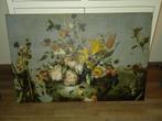 Canvas bloemen, Huis en Inrichting, Woonaccessoires | Wanddecoraties, Nieuw, Ophalen