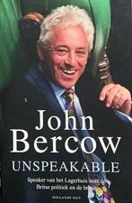 John Bercow Unspeakable, Verzenden, Diverse schrijvers, Politiek, Zo goed als nieuw