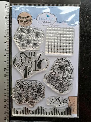 PLANNER STEMPEL ECD ELIZABETH CRAFT DESIGNS  CS124 PATTERNS beschikbaar voor biedingen
