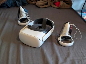 Oculus quest 2 - with head strap and controller upgrade beschikbaar voor biedingen