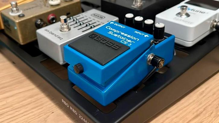 Boss CS-3 Compressor Sustainer Pedaal, Muziek en Instrumenten, Effecten, Zo goed als nieuw, Compressor, Ophalen of Verzenden