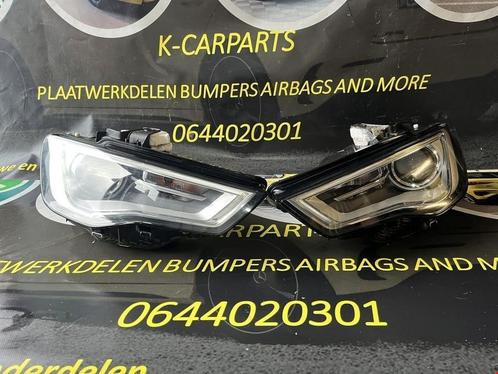 AUDI A3 8V XENON LED KOPLAMP LINKS EN RECHTS ORIGINEEL, Auto-onderdelen, Verlichting, Audi, Gebruikt, Ophalen of Verzenden