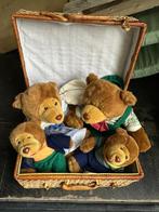 Mand met Beren Familie In Mandje, Antiek en Kunst, Ophalen of Verzenden