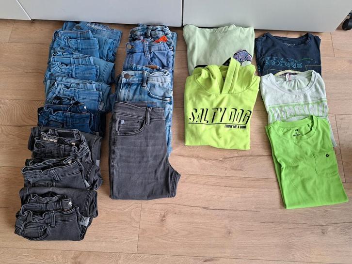Jongens kleding pakket maat 146/152 - 17 stuks, Kinderen en Baby's, Kinderkleding | Kinder-kledingpakketten, Gebruikt, Maat 146