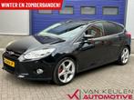 Ford Focus 1.6 EcoBoost 182 PK Titanium l Trekhaak l, Gebruikt, Zwart, 4 cilinders, Leder en Stof