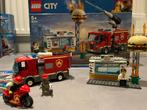 60214 LEGO City Brand bij het hamburgerrestaurant, Kinderen en Baby's, Speelgoed | Duplo en Lego, Ophalen, Zo goed als nieuw, Complete set