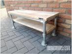 Schoenenkast steigerbuis met steigerhout, Ophalen of Verzenden, Nieuw, Industrieel