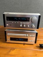 Yamaha stereo set met RX-E100 receiver en CDX-E100 cd speler, Overige merken, Gebruikt, Tuner of Radio, Losse componenten