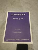 Skizzen op 58, Schumann, Muziek en Instrumenten, Bladmuziek, Piano, Ophalen of Verzenden, Zo goed als nieuw, Artiest of Componist