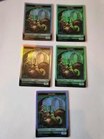 MTG Token Squirrel serie Unstable, 5 stuks(foil), Hobby en Vrije tijd, Verzamelkaartspellen | Magic the Gathering, Nieuw, Foil