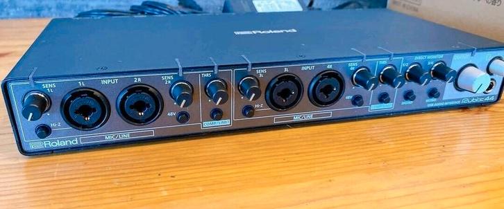 Roland RUBIX44 audio Interface, Audio, Tv en Foto, Professionele Audio-, Tv- en Video-apparatuur, Zo goed als nieuw, Audio, Verzenden