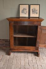 Prachtige antieke eiken houten spinde kast, broodkast., Verzenden