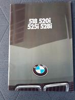 folder BMW 5-serie 1981 : 518 - 520i - 525i - 528i -NL, Ophalen of Verzenden, Zo goed als nieuw, BMW