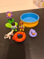 Zwembad set playmobil 123, Kinderen en Baby's, Speelgoed | Playmobil, Ophalen of Verzenden, Zo goed als nieuw, Complete set