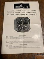 Vintage Breitling Aircraft 8 Days Clock collectors item, Ophalen of Verzenden